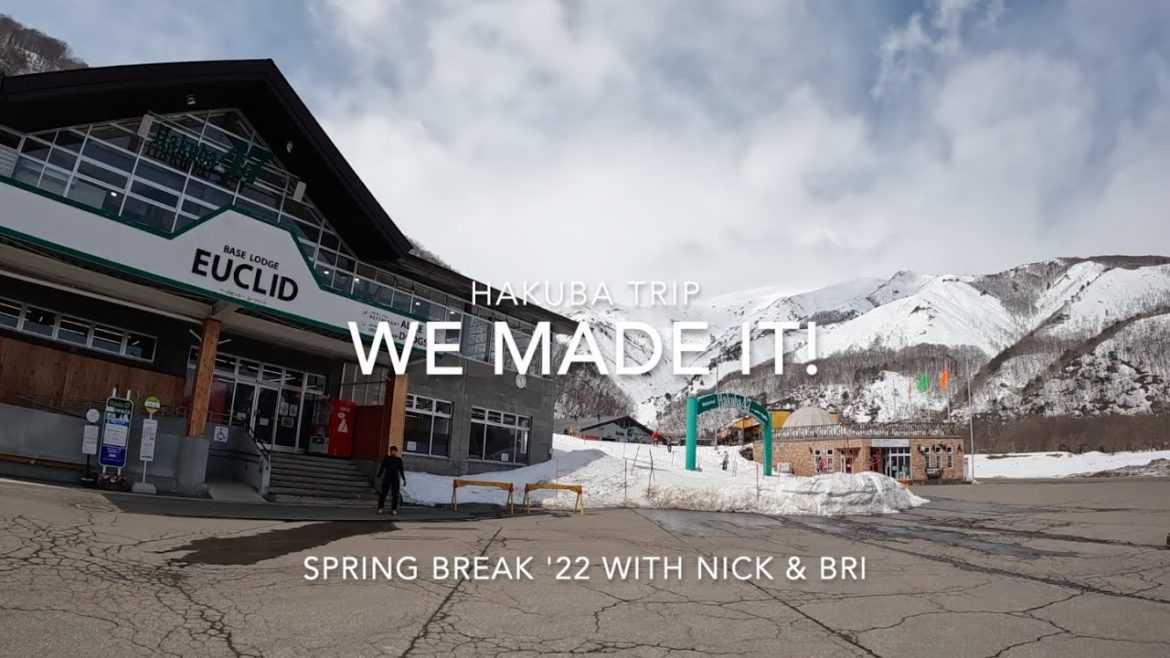 Hakuba Spring Break: DUCKING AROUND in HAKUBA MOUNTAINS & RIVERS Hakuba Spring Break: DUCKING AROUND in HAKUBA MOUNTAINS & RIVERS
