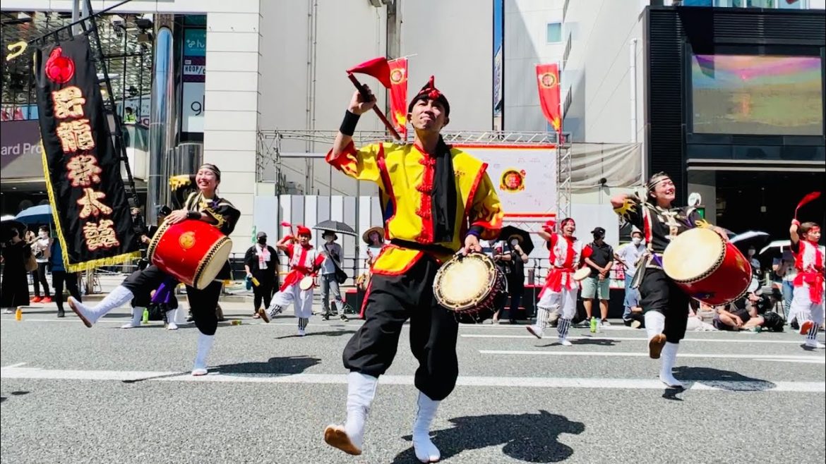 【3年ぶりの開催②】第19回新宿エイサーまつり 令和4年7月30日 琉球舞団 昇龍祭太鼓 【3年ぶりの開催②】第19回新宿エイサーまつり 令和4年7月30日 琉球舞団 昇龍祭太鼓