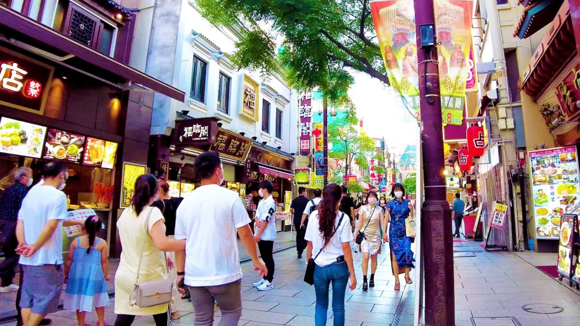 [Motomachi Walk in Yokohama] Fashionable and Chinatown ♪ (4K ASMR non-stop 1 hour 04 minutes)