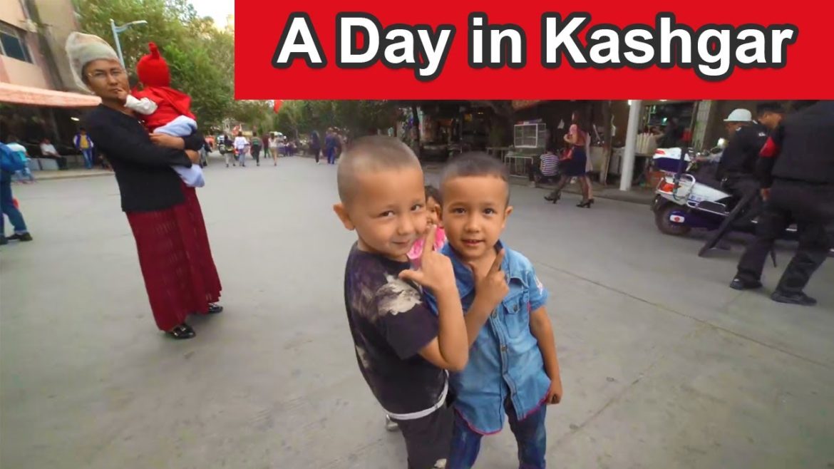 A Day in Kashgar, Xinjiang with local kids