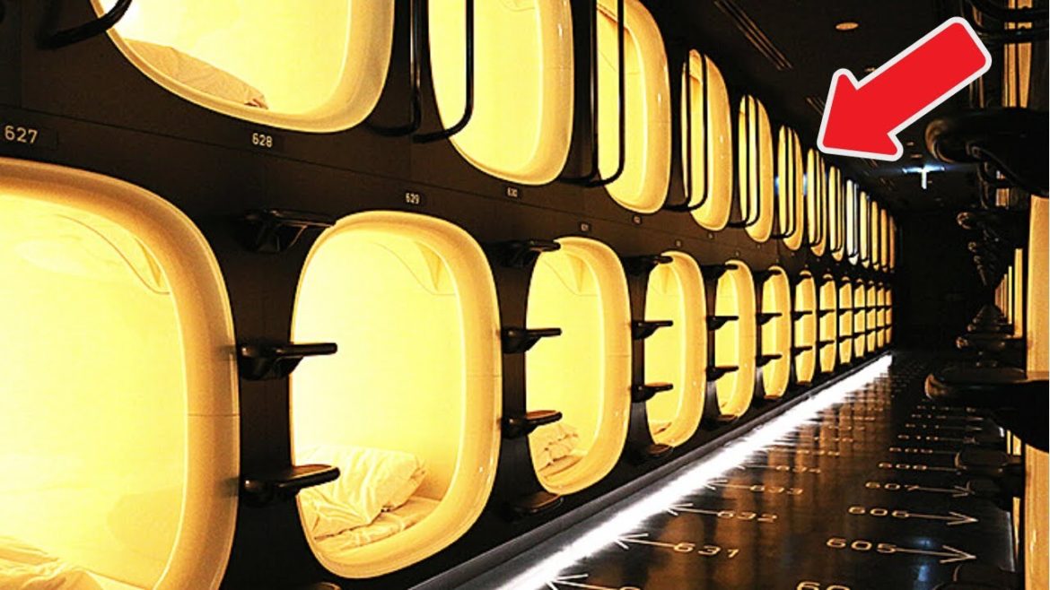 Cheap capsule hotel within walking distance of Tokyo Dome 😴🛏 Japan, Suidobashi [Travel Vlog]