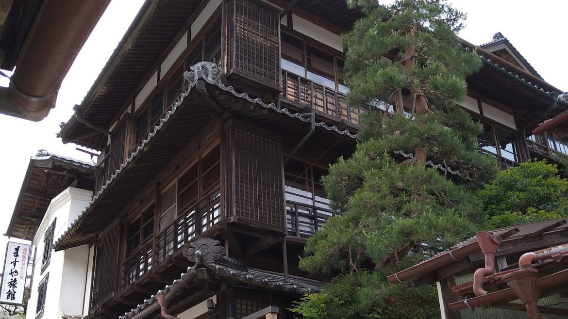 【青木村 田沢温泉】 Tazawa Onsen - Aoki Village Nagano・Japan 4K Walk