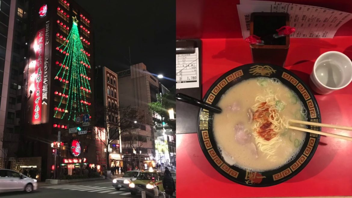 my first trip video in FUKUOKA 🍲, 분위기깡패 텐진거리 / 플라밍고와 프레리독 / 별다섯개 식당 킨교 / 러블리 편의점 음식들