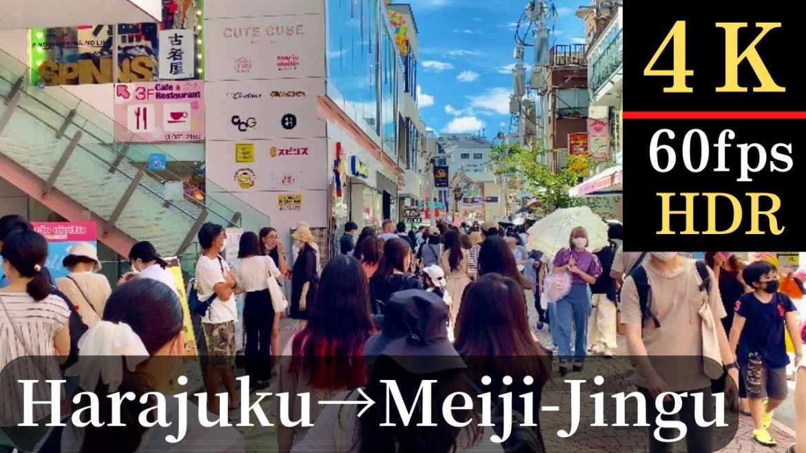 【4K】 Harajuku & Meiji-Jingu Shrine walk !! / Holiday summer walk in Tokyo Japan Vol. 34 【4K】 Harajuku & Meiji-Jingu Shrine walk !! / Holiday summer walk in Tokyo Japan Vol. 34