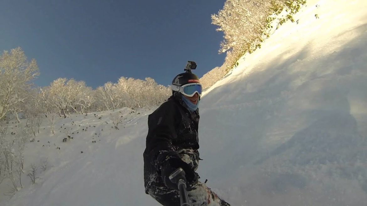 POWDER: Backcountry Snowboarding in Niseko, Japan.