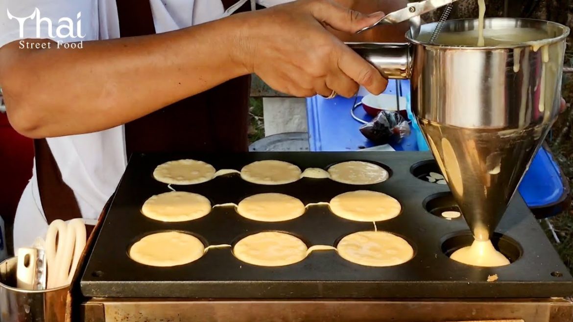 Obanyaki Japanese Street Food in Thailand | Thai Street Food