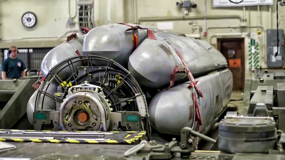 USAF Nuclear Weapons Specialists Prepare CSRL (Launcher)