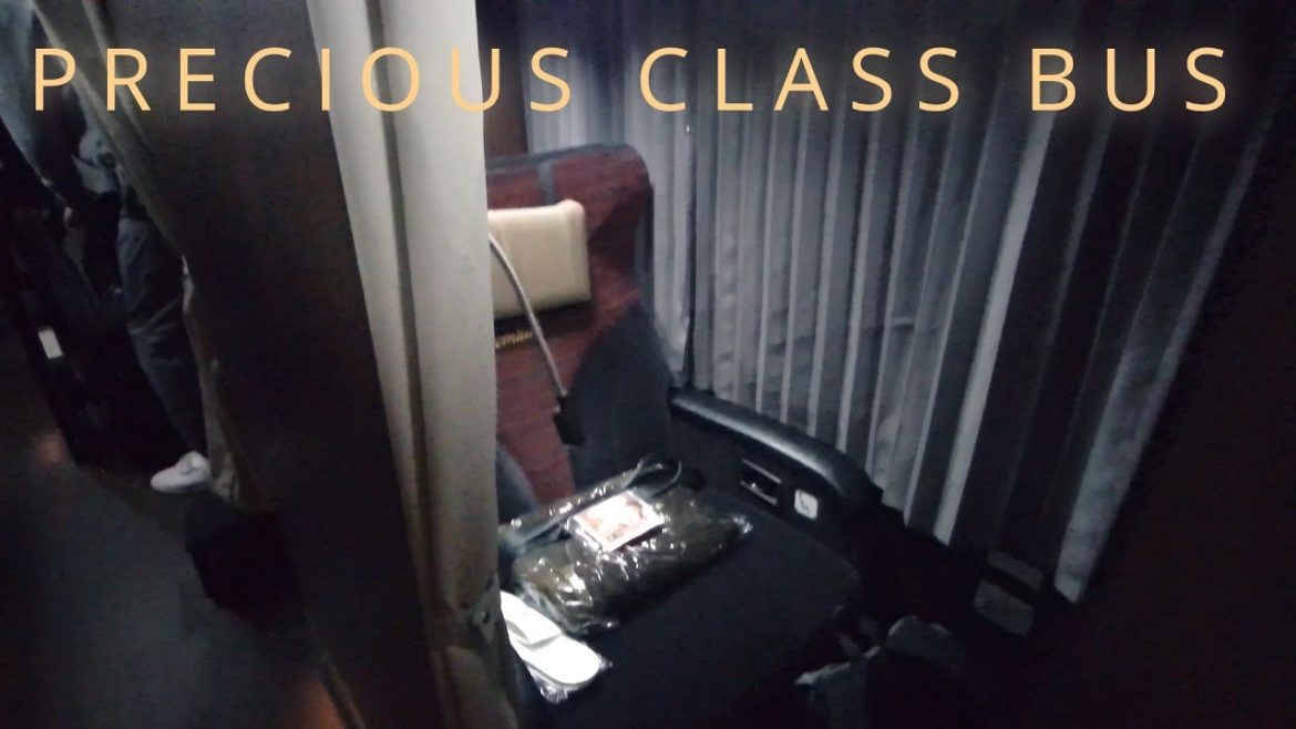 Japan’s Overnight Capsule Hotel Bus【First Class】Osaka-Tokyo