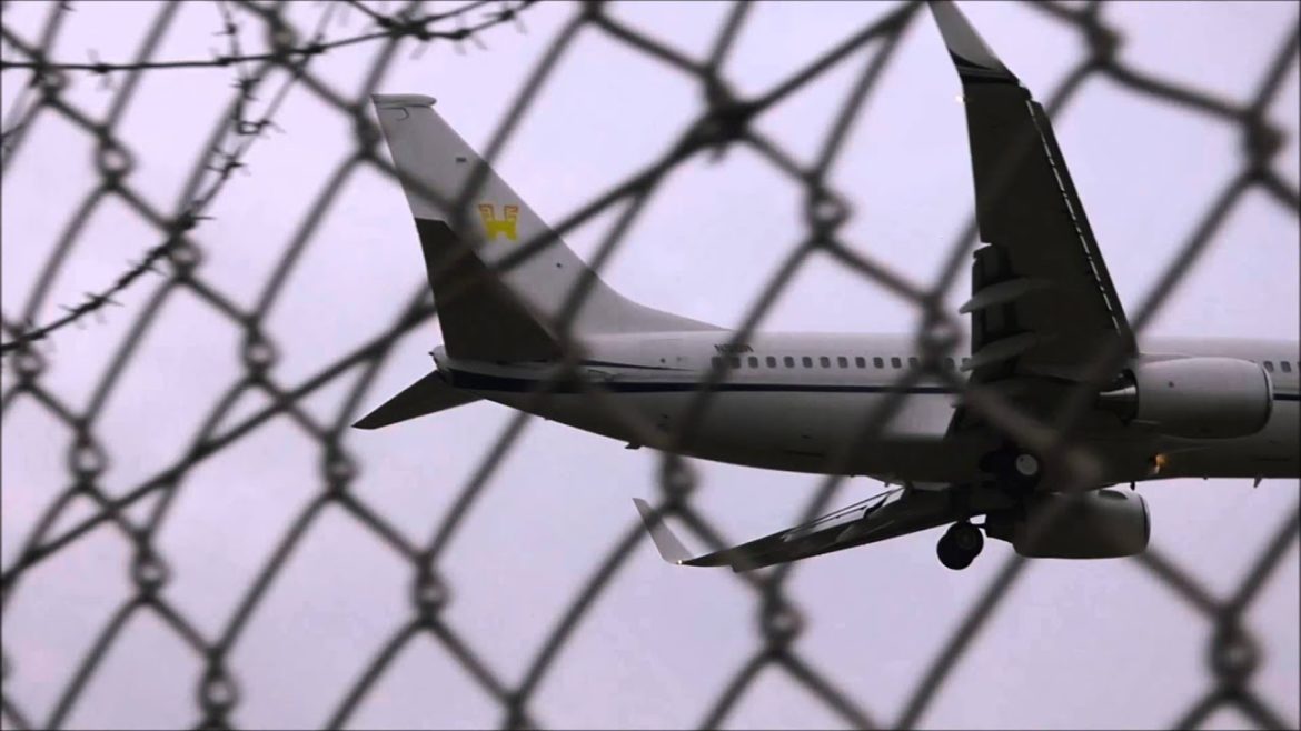 [FullHD] Sino Jet Boeing 737BBJ landing at Geneva/GVA/LSGG