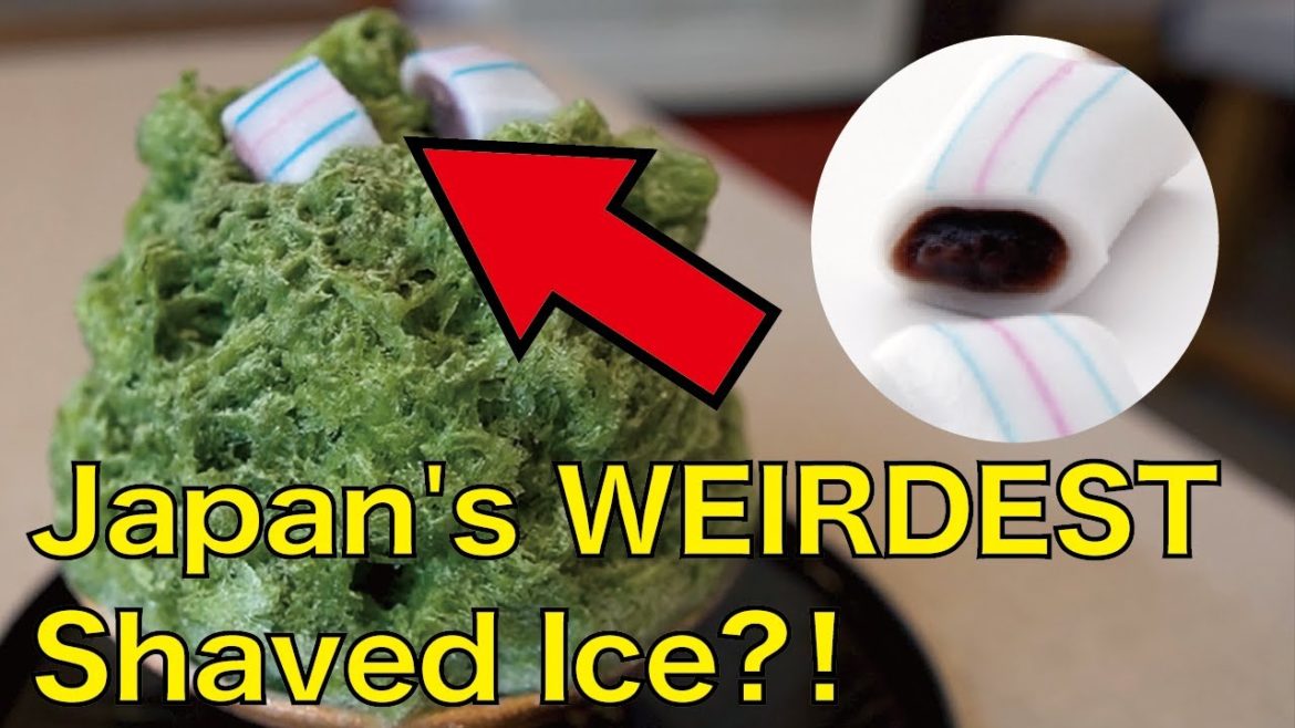 Japan's WEIRDEST Shaved Ice?! DON'T Miss Out on this Sweet Summer Goody!【Awesome Japanese Food】