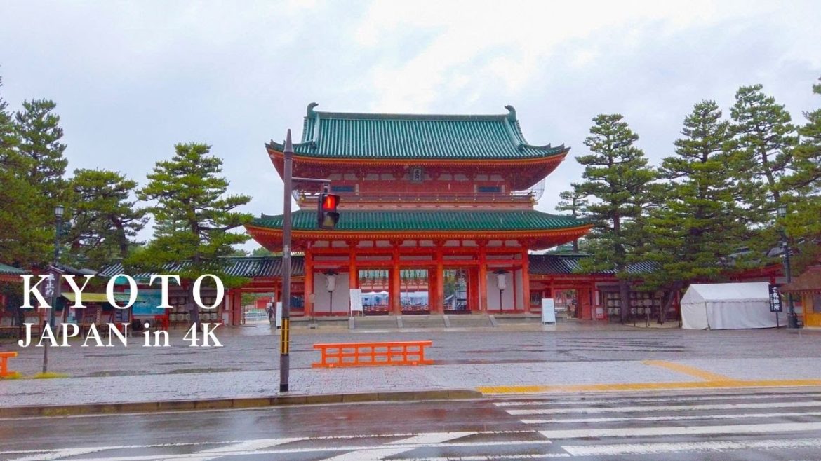 🇯🇵 日本の伝統 Japan exploring in KYOTO - Traditional City Walking Tour | 4K 京都 平安神宮