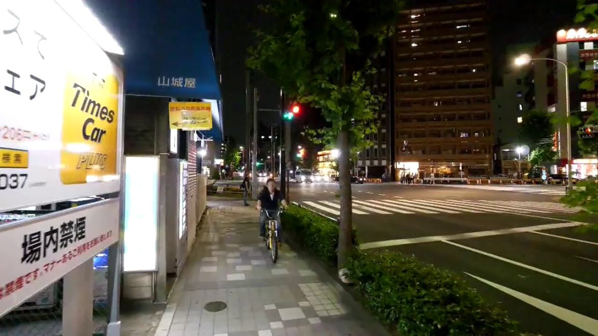 【Live】Tsukiji-Tsukishima walk at night