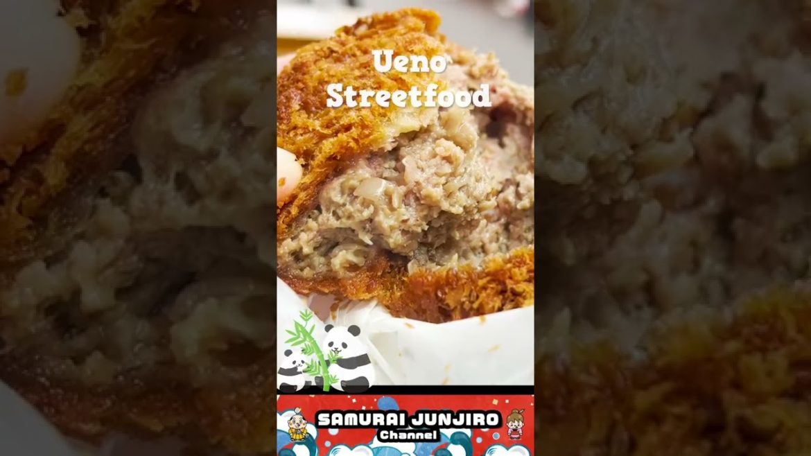 Japanese Street Food Tour in Ueno!  Tokyo Japan #Shorts