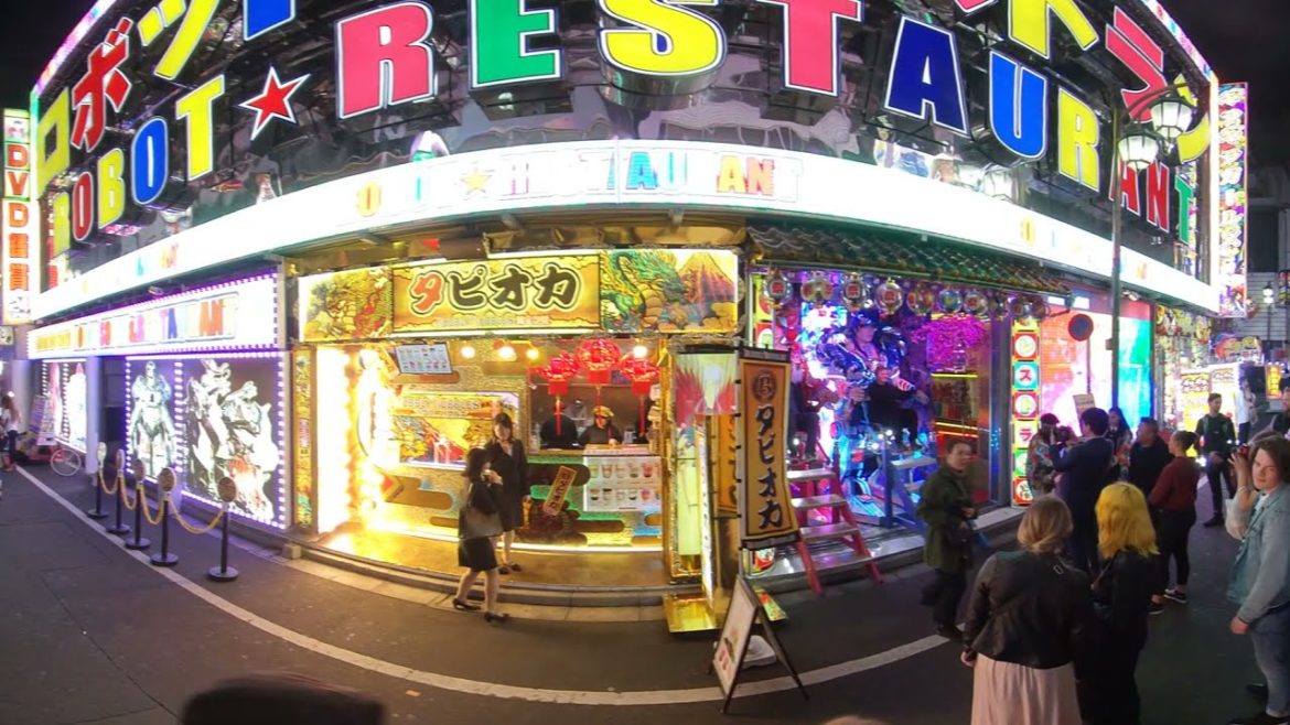 360  Tour Tokyo, Shinjuku City. Japan