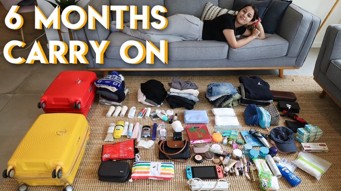 Packing for 6 months in Europe in Carry On Size Suitcases! Packing for 6 months in Europe in Carry On Size Suitcases!