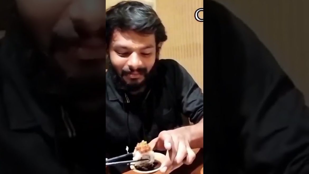 Japanese சூசி எப்படி சாப்டனும் தெரியுமாடே#shorts #sushi #vlog #japanese Japanese சூசி எப்படி சாப்டனும் தெரியுமாடே#shorts #sushi #vlog #japanese