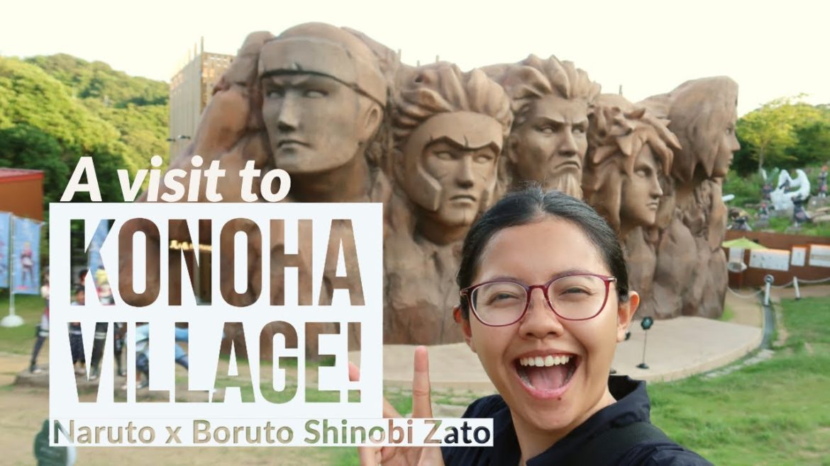 Main ke Desa Konoha Naruto! Ini baru seru! | NarutoxBoruto Shinobi Zato Theme Park in Awaji Island