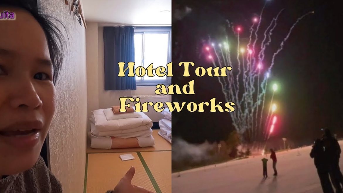 Hotel Tour and Uncut Fireworks in Nagano Japan Shiga Kogen Ski Resort|Pinksampguita Hotel Tour and Uncut Fireworks in Nagano Japan Shiga Kogen Ski Resort|Pinksampguita