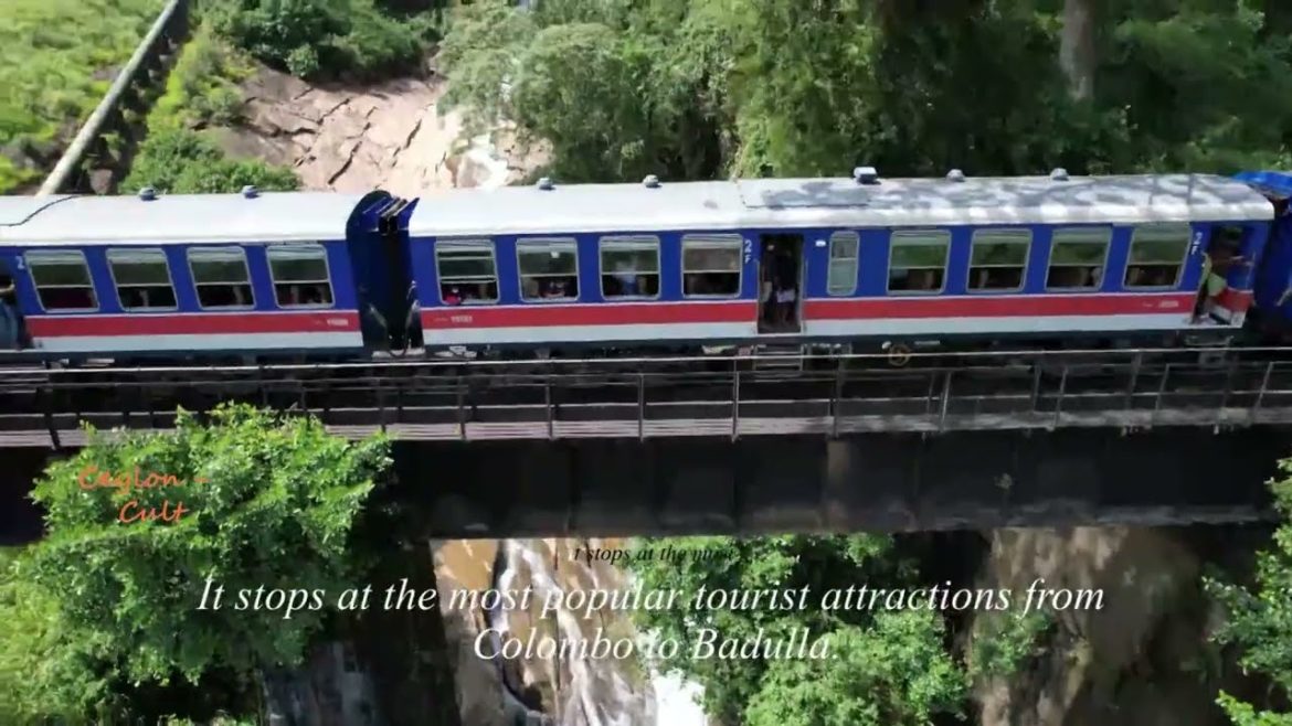 Ella Odyssey Special Train | The latest tourist special train introduced by Sri Lanka Railways