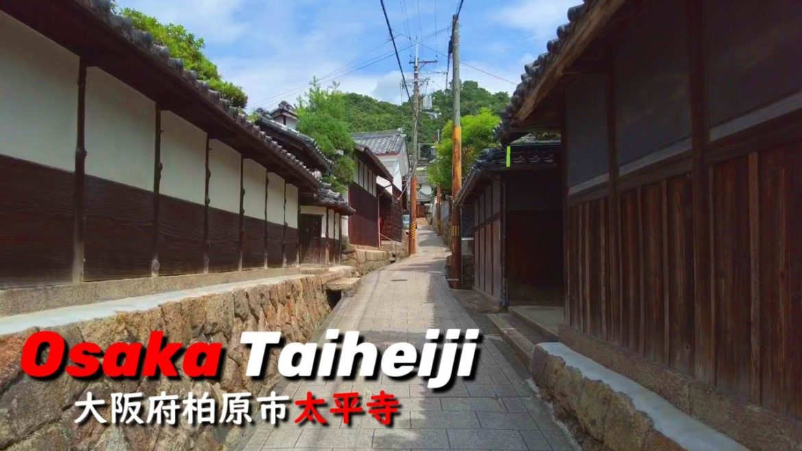 Walking Japan | Osaka "Taiheiji" Walk along the beautiful old town. Walking Japan | Osaka "Taiheiji" Walk along the beautiful old town.