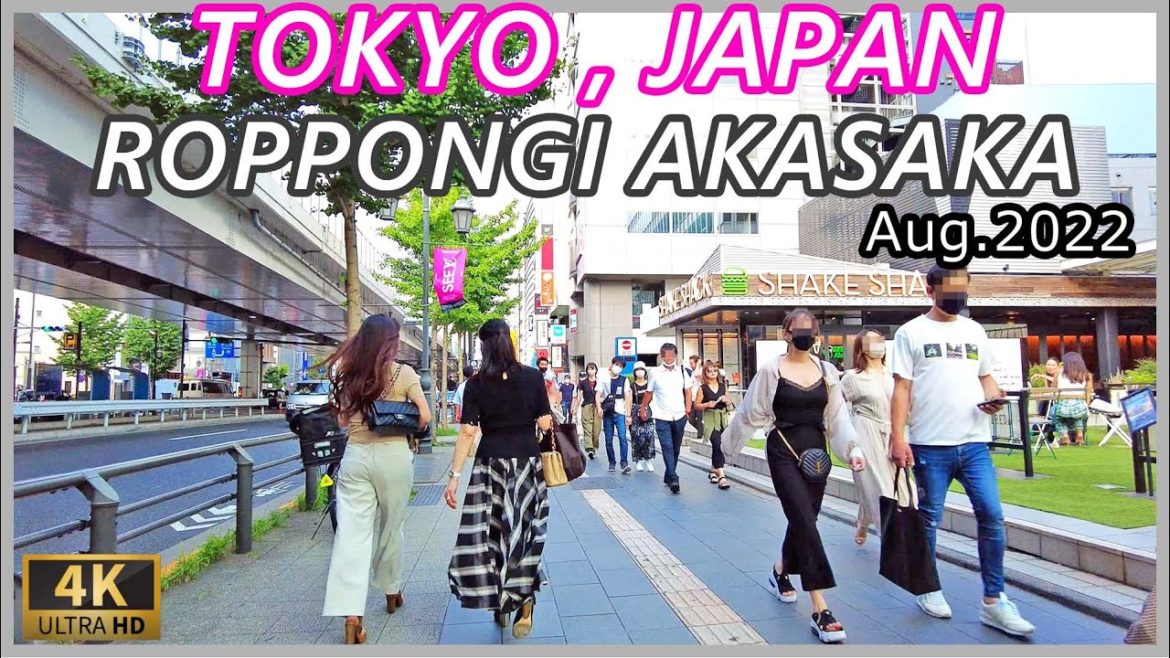 Tokyo walk 4K,Japan , Roppongi – Akasaka walking tour 2022 , 六本木 から 赤坂 TBS まで 散歩 Tokyo walk 4K,Japan , Roppongi - Akasaka walking tour 2022 , 六本木 から 赤坂 TBS まで 散歩