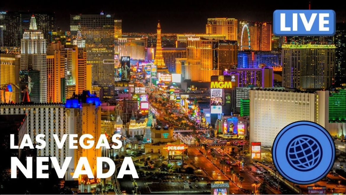 🌎 LIVE Cam: Las Vegas Strip, Nevada | Street View 8-17-2022