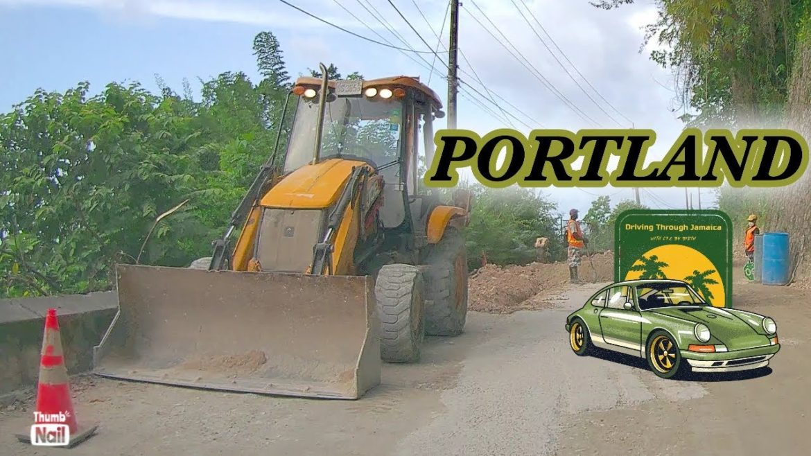 Driving to Portland from Kingston | Driving In Jamaica in 2022