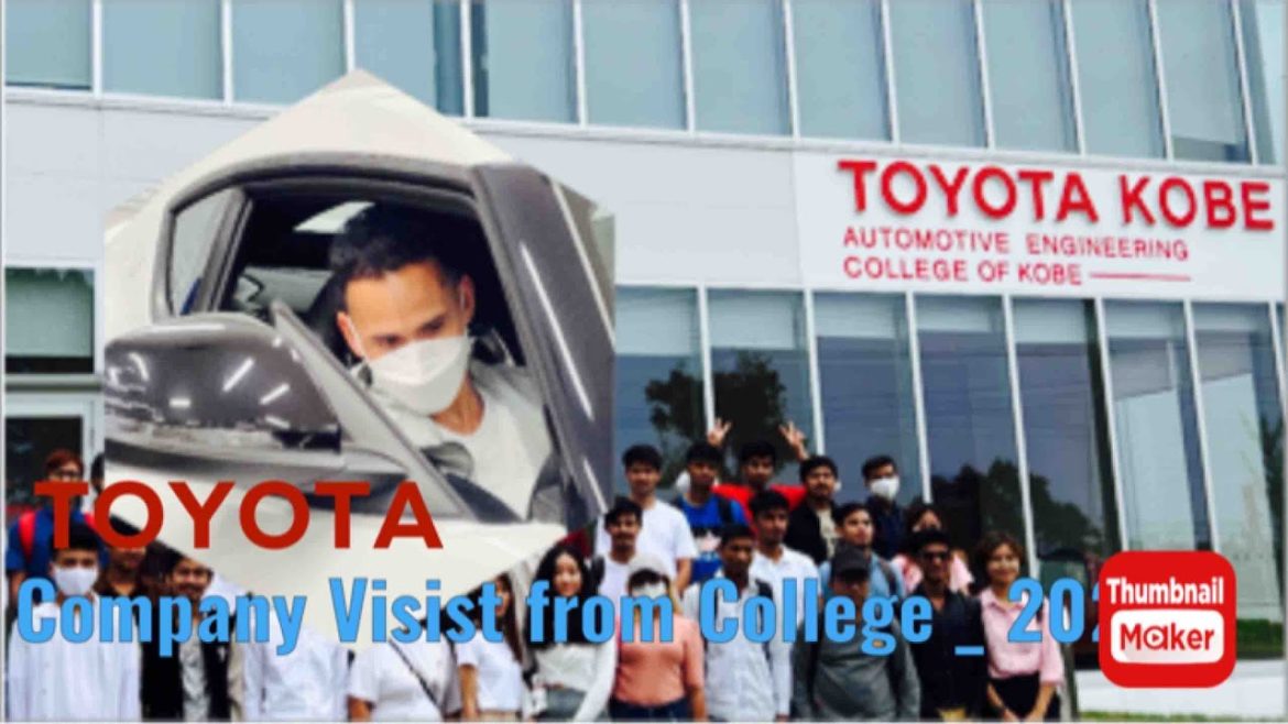 TOYOTA KOBE _ Company Visit from College_2022 |  #himal_shahi #Interculture_Language_ Academy #vlog