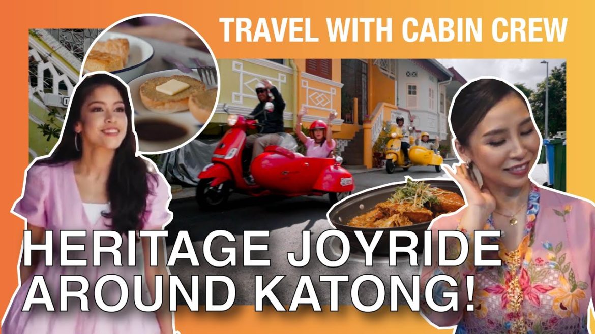 CabinCrew Brings Foreigner On A Joyride To Explore Katong🇸🇬 | TravelWithCabinCrew EP2 ft. TinaYong