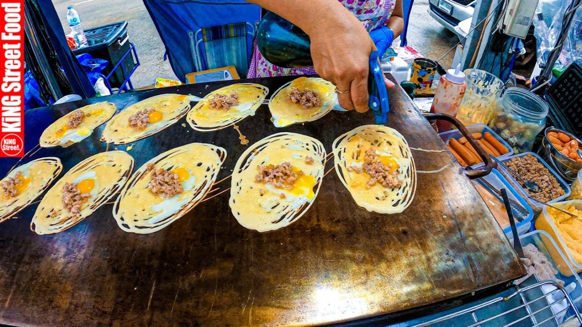 Tokyo Minced Pork and Egg Pancakes | KiNG Street Food