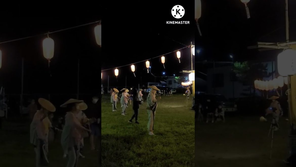 小樽高島越後盆踊りへ行ってみた💃 2022年8月18日