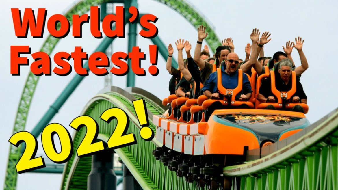 Top 10 FASTEST Roller Coasters in the World 2022!