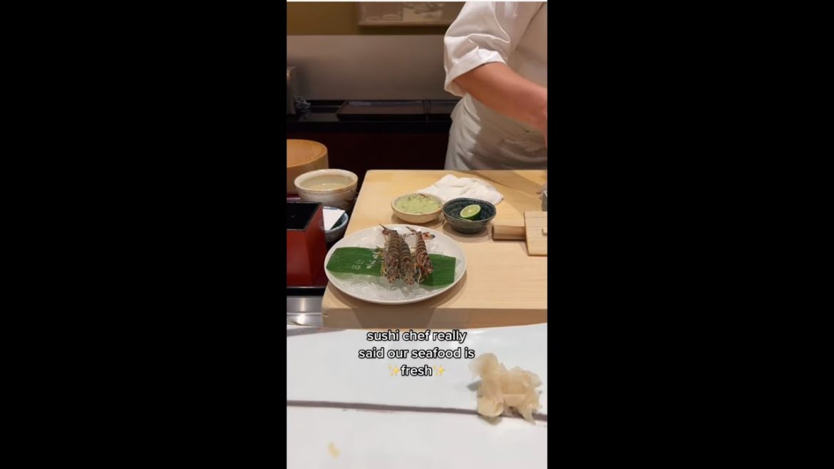 This sushi is alive 😮