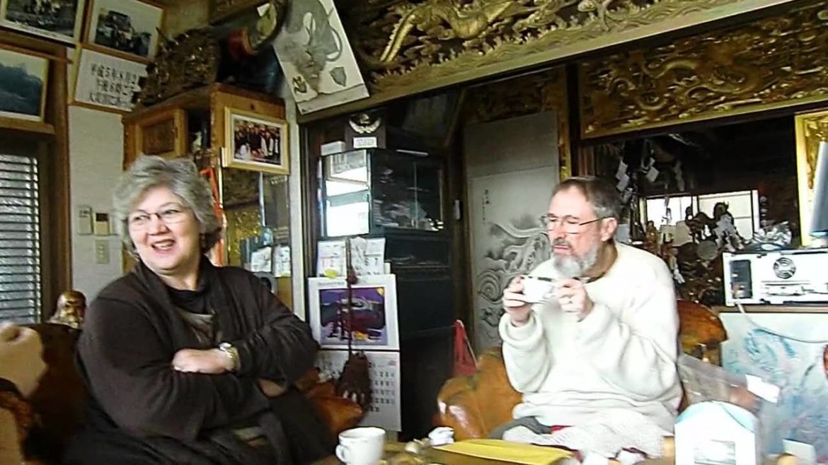 Religious Shinto Man Invites Us Into His Home for Tea Near Kirishima, Japan