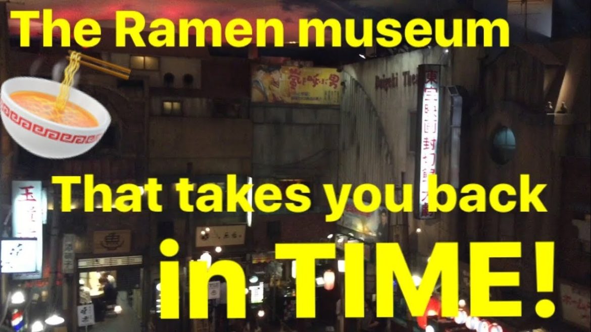 Yokohama Ramen Museum. Only in Japan!