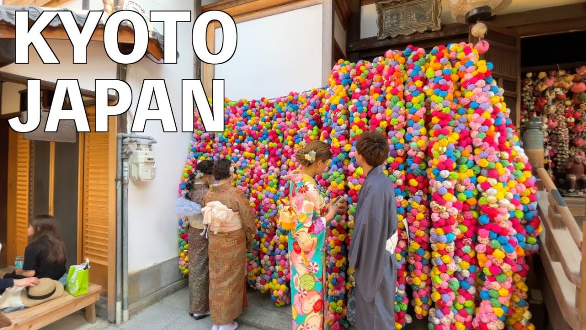 【4K】Walking from Nishiki Market to Gion | Kyoto, JAPAN 2022