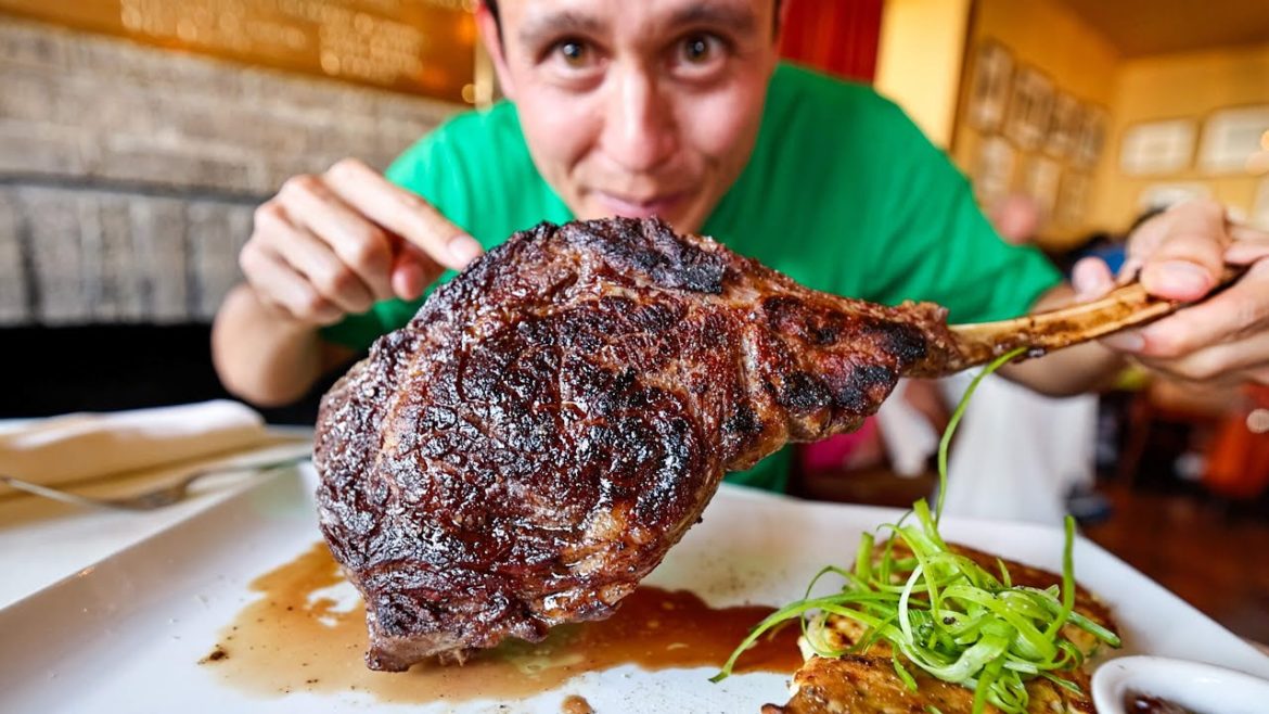 $115 BISON TOMAHAWK!! 🥩 New Jersey Food Tour – Anthony Bourdain (Day 1) $115 BISON TOMAHAWK!! 🥩 New Jersey Food Tour - Anthony Bourdain (Day 1)