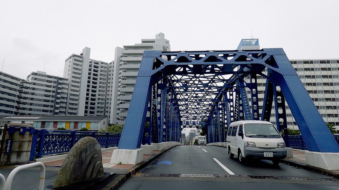Tokyo Drive: Higashi-Mukojima to Toyosu [4K] JAPAN - ASMR Driving No Talking (POV GoPro HERO 9)