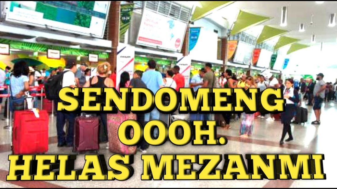 sak pase sendomeng la a mete dlo nan je tout ajans ak moun ki tap vwayaje