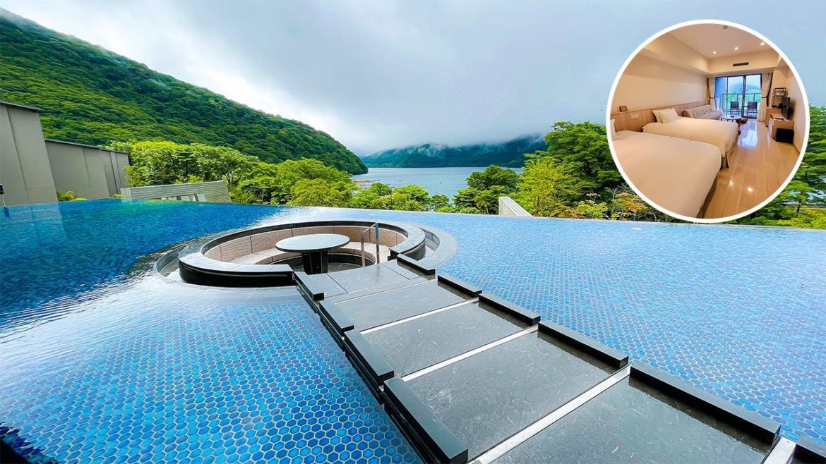 Staying at Japanese Onsen Ryokan with Panoramic View of Lake Ashi | Hakone Ashinoko Hanaori