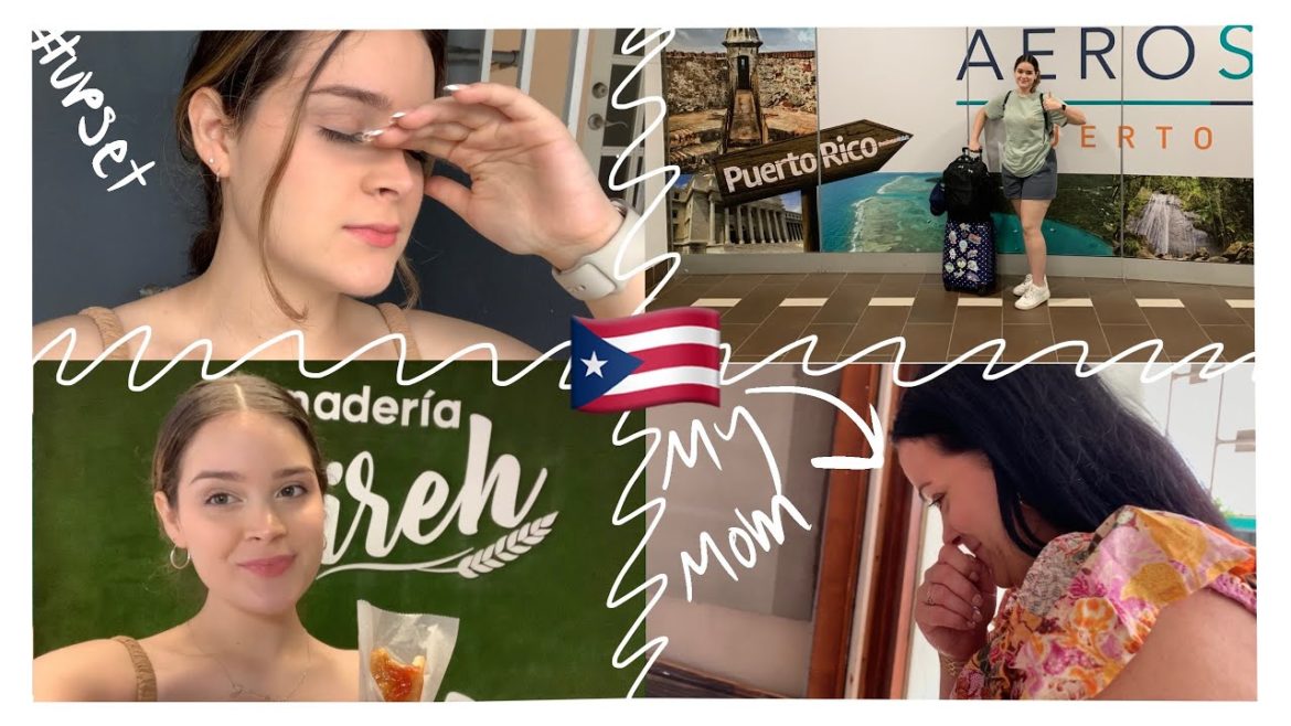 MY MOM FOUND HER DAD IN PUERTO RICO with 23 and me | vlog day 1