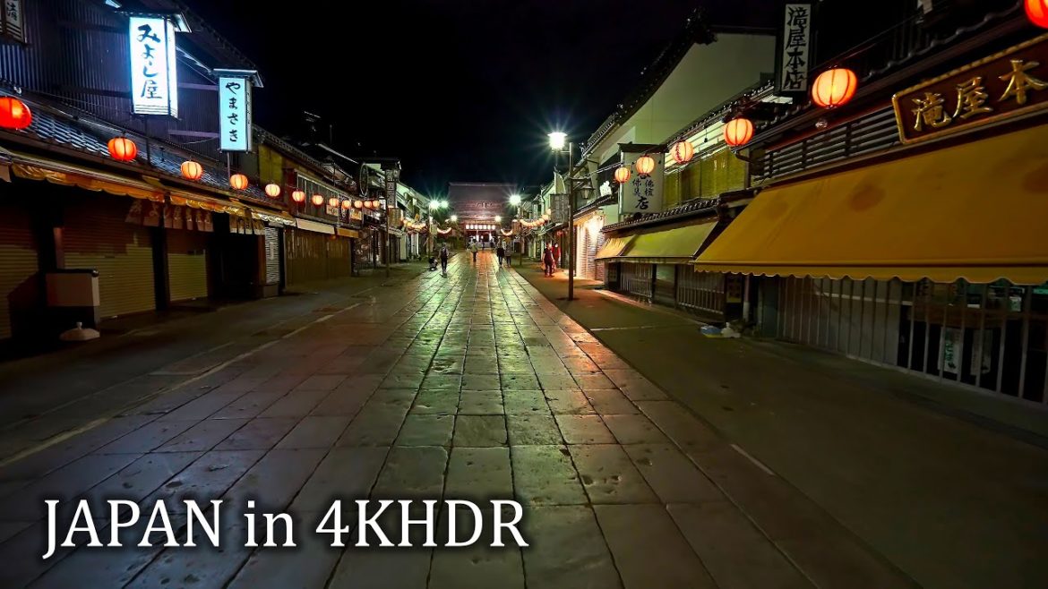 Extensive night walk in Nagano・4K HDR Extensive night walk in Nagano・4K HDR