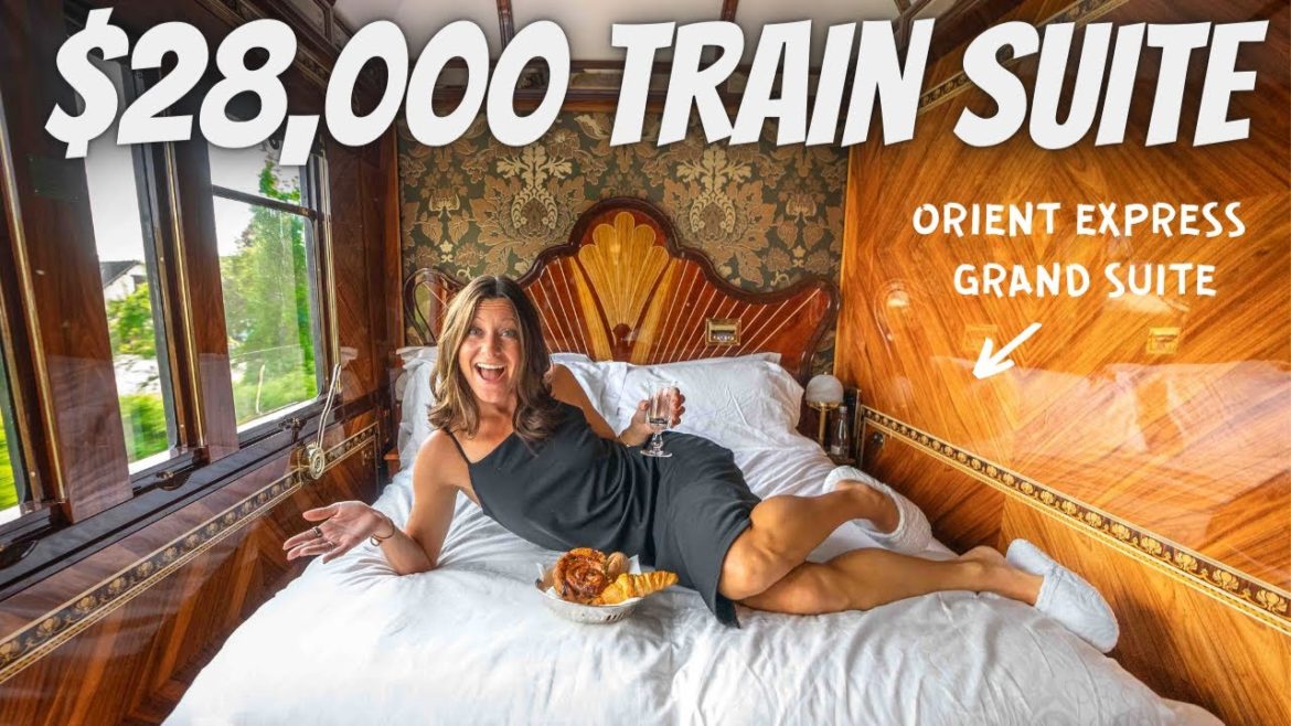 24 HOURS ON THE WORLD’S MOST EXPENSIVE TRAIN (Orient Express Grand Suite)