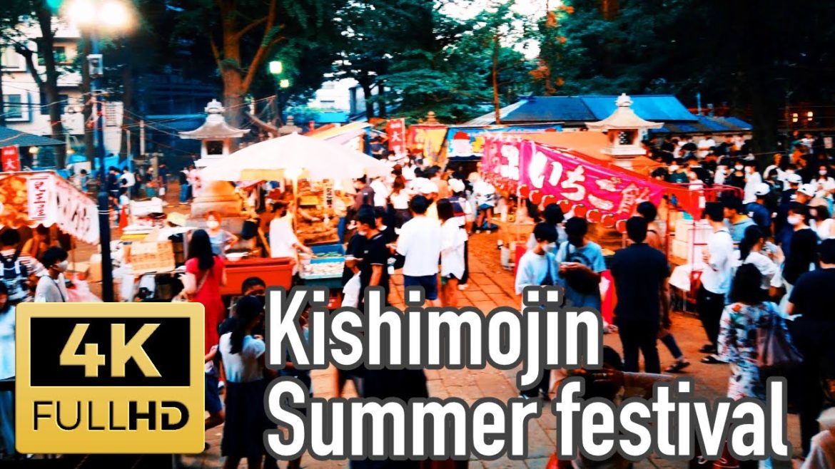 Japanese Summer Festivals [4K Japan Walk]