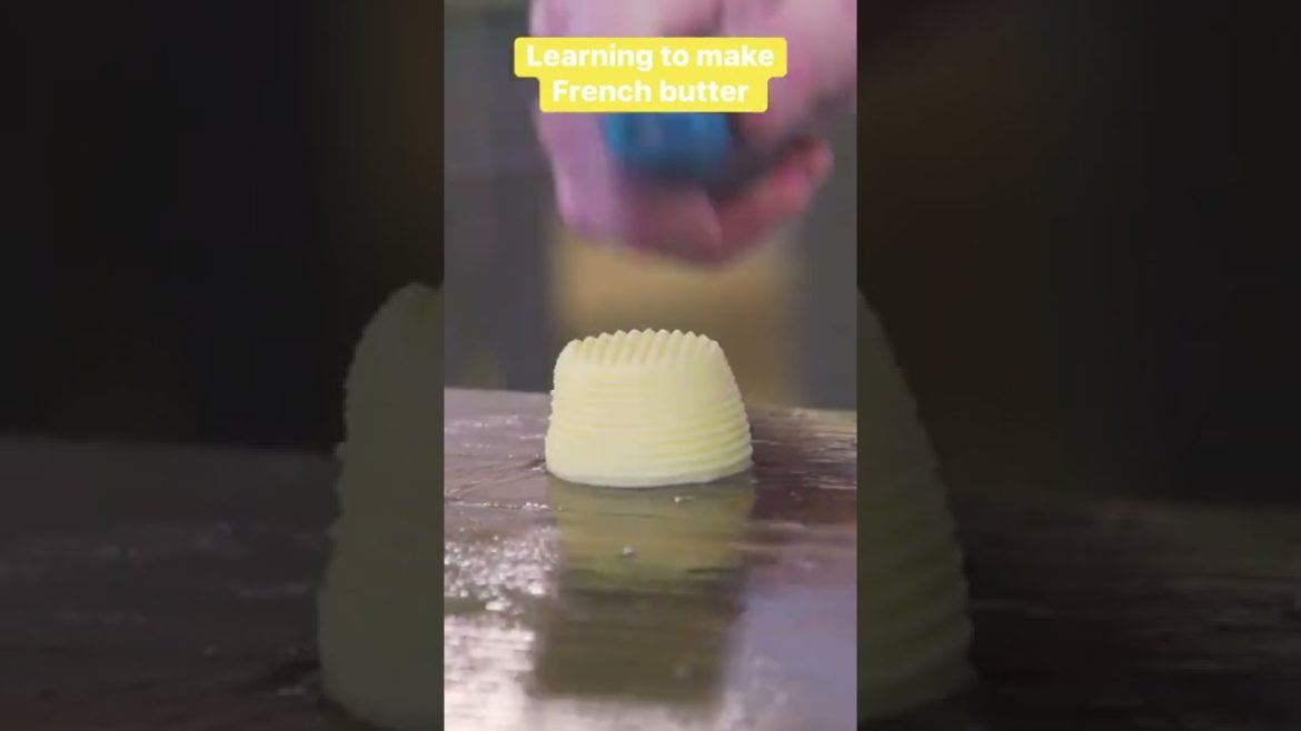 This is how a French butter house makes handcrafted butter #butter #artisan #shorts This is how a French butter house makes handcrafted butter #butter #artisan #shorts
