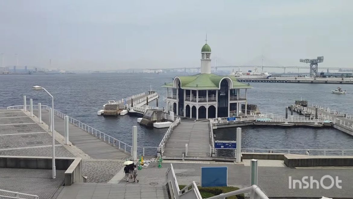 #Yokohama Bay Area #From Queens Tower B #Minatomirai To # Intercontinental grand hotel & Pacifico
