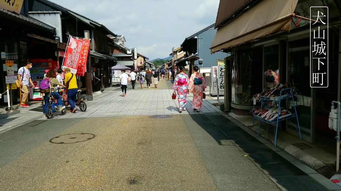 Inuyama Castle Old Town - Walking Tour - Japan Travel - JV GO