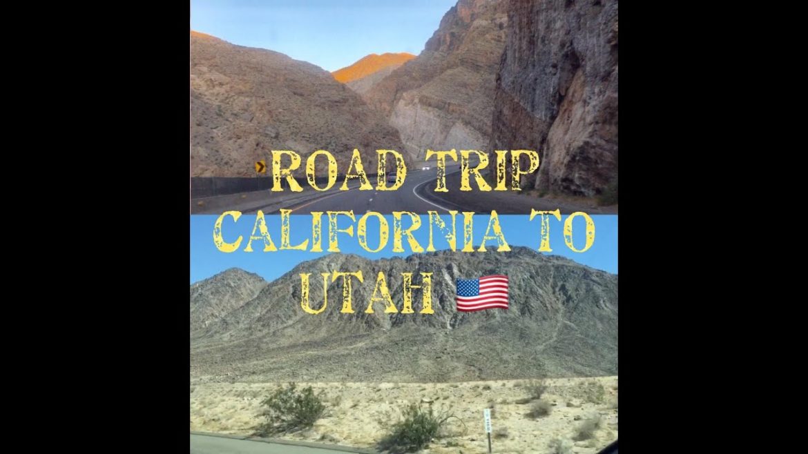 Road Trip California to Utah I Travel Video