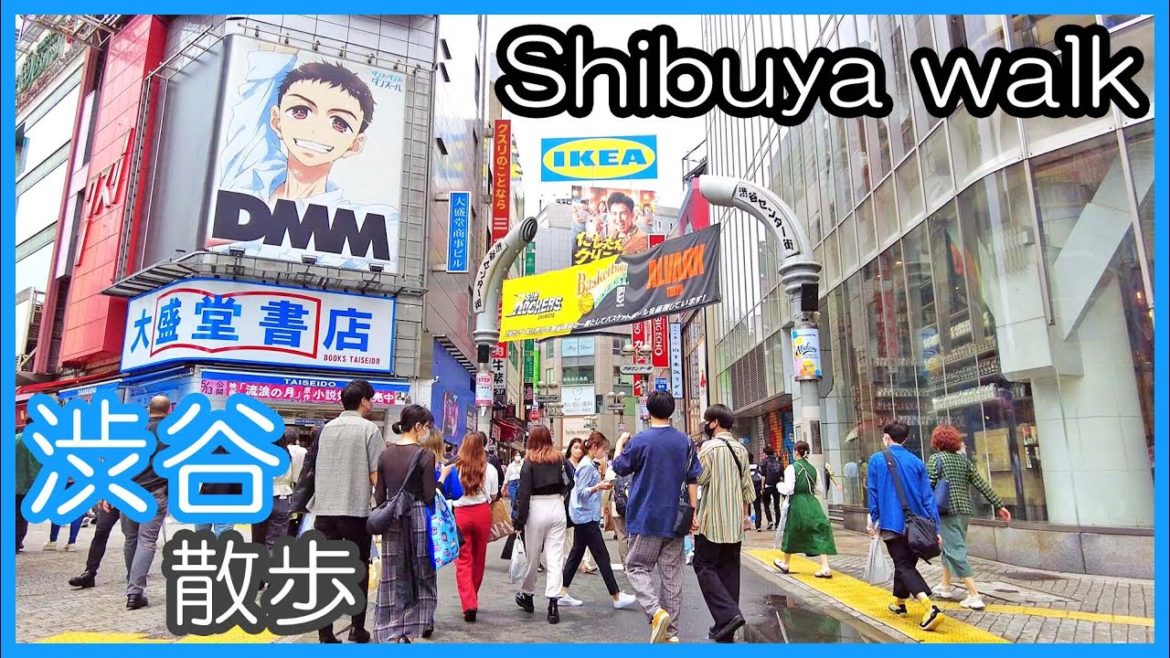 渋谷 散歩 4K Shibuya walking tour