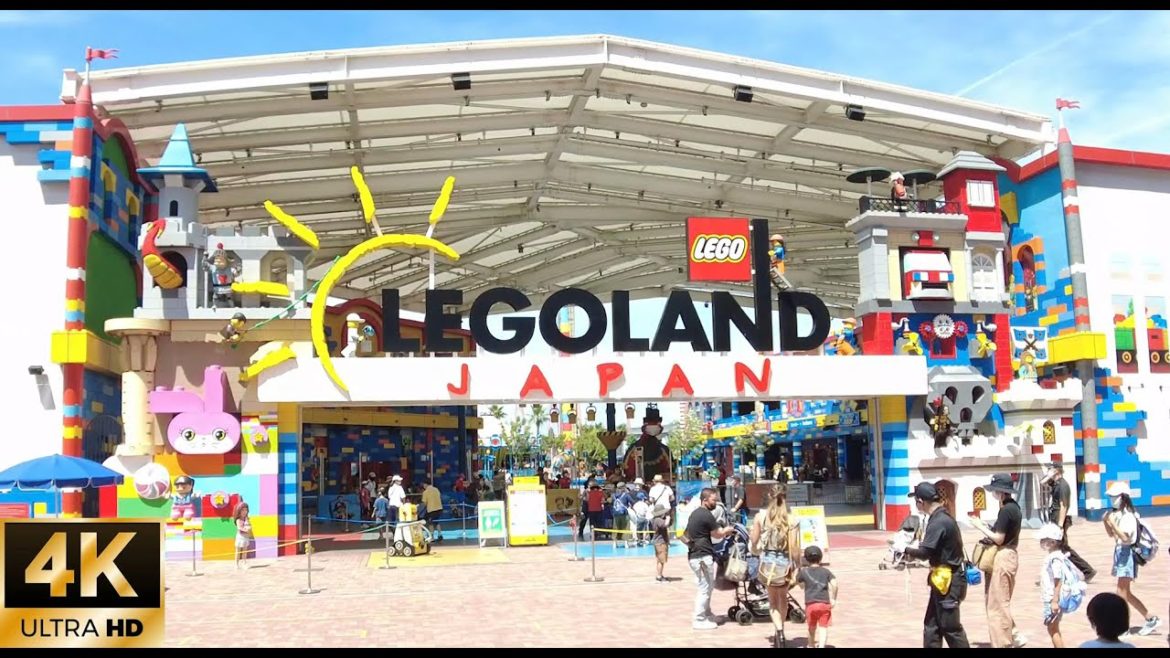 Stroll around Legoland Japan【4K】